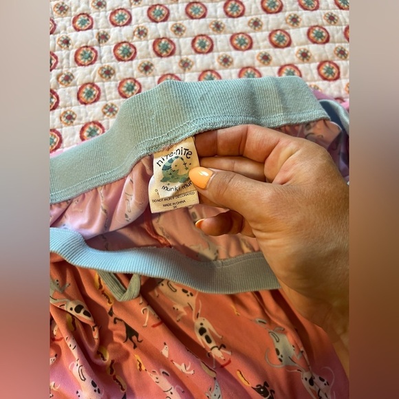 EUC Munki Munki Dogs Balancing Hot Dog Pajama Pants Bottoms Size 3XL - Picture 3 of 3